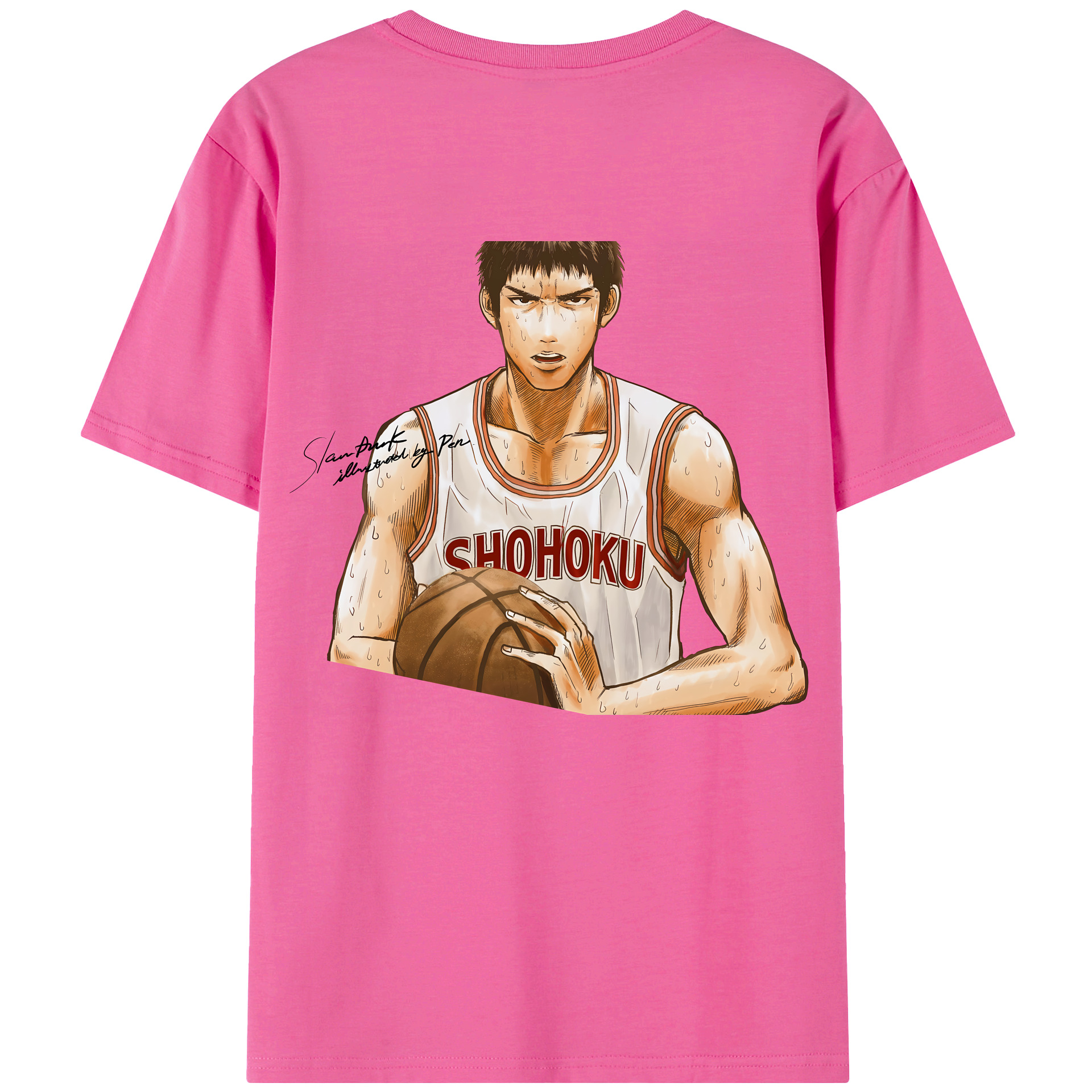 （画像用） SLAM DUNK／スラムダンク レディース半袖Tシャツ(バックプリント)